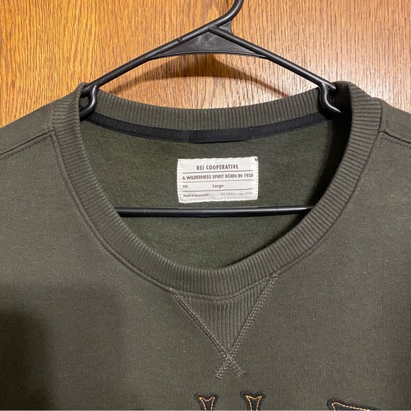 Men's Large REI Co-op 80th Anniversary Limited Staff Edition Sweatshirt - NWT - Picture 4 of 14